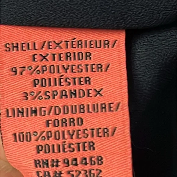 Betsey Johnson Halter Dress with Ruffled Hem Navy with White Polka Dots Size 4 - Picture 11 of 12